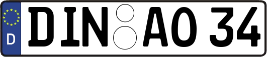 DIN-AO34