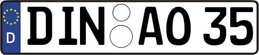 DIN-AO35