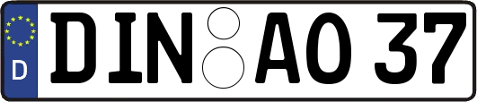 DIN-AO37