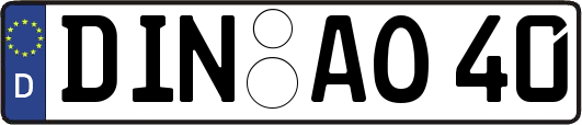 DIN-AO40