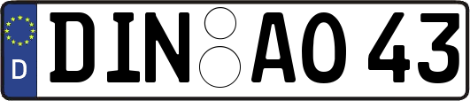 DIN-AO43