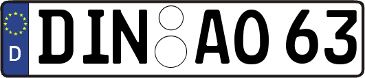 DIN-AO63