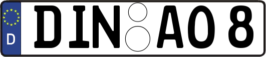DIN-AO8