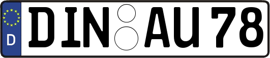 DIN-AU78