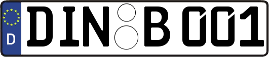 DIN-B001
