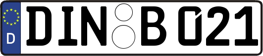 DIN-B021