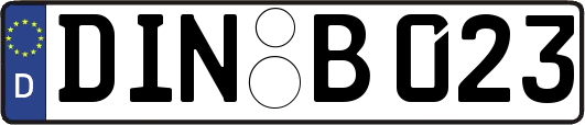 DIN-B023
