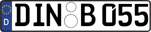 DIN-B055