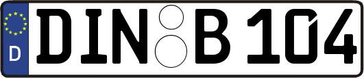 DIN-B104