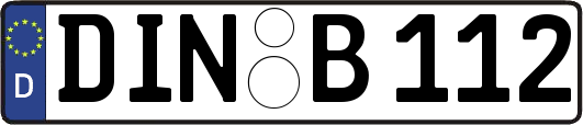 DIN-B112