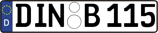 DIN-B115