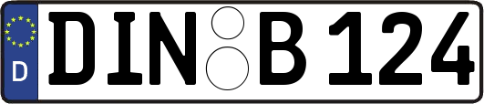 DIN-B124