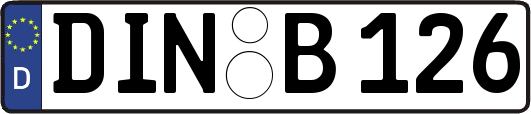 DIN-B126