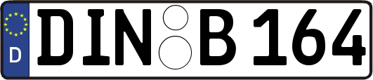 DIN-B164