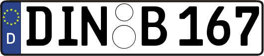 DIN-B167