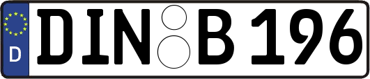 DIN-B196