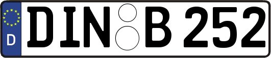 DIN-B252