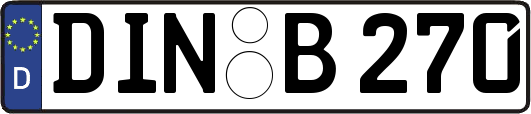 DIN-B270