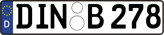 DIN-B278
