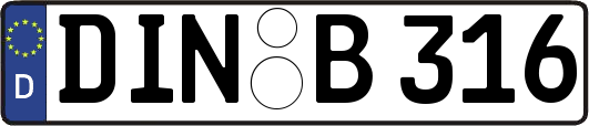 DIN-B316