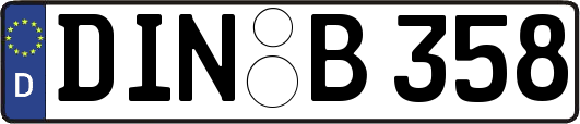 DIN-B358
