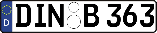 DIN-B363