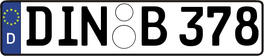 DIN-B378