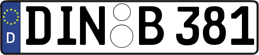 DIN-B381