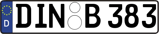 DIN-B383