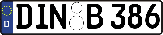 DIN-B386
