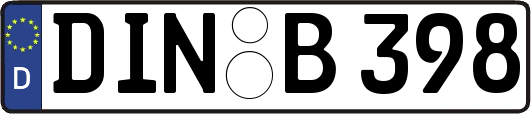 DIN-B398