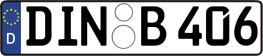 DIN-B406