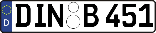 DIN-B451