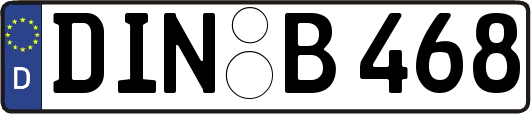 DIN-B468