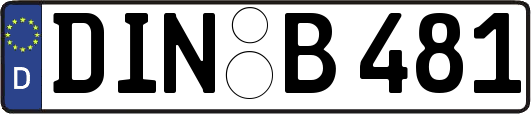 DIN-B481