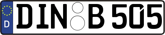 DIN-B505