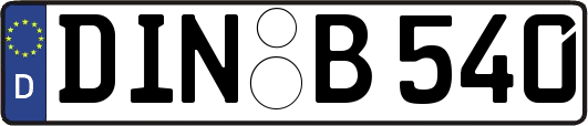 DIN-B540