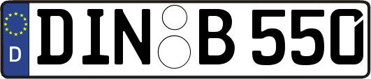 DIN-B550