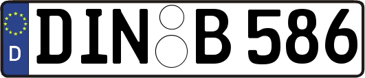 DIN-B586