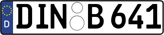 DIN-B641