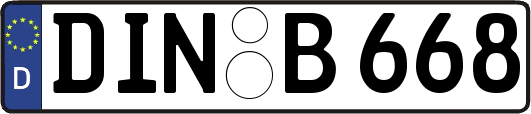 DIN-B668