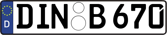 DIN-B670