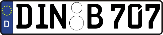 DIN-B707