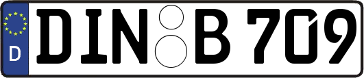 DIN-B709