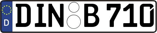 DIN-B710