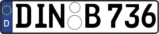 DIN-B736