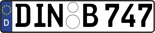 DIN-B747