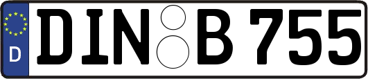 DIN-B755