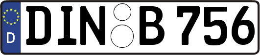 DIN-B756