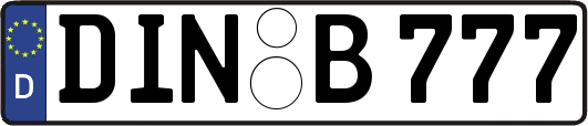 DIN-B777